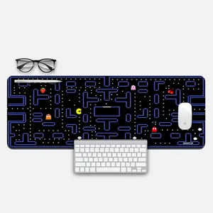 Pacman Game Mouse Pad, Anime mousepad, Stylish Pad Mouse, Gaming decor , frictionless mousepad, office desk accessories,anime desk mat