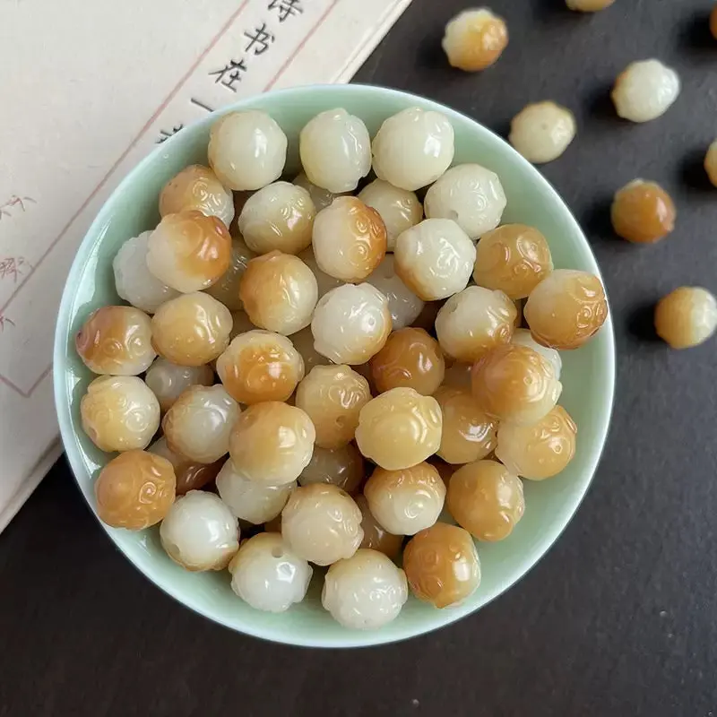 (C15) 14mm gradient brown sheep*25