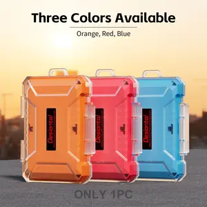 Desiontal E8 Memory Card Storage Box, Waterproof Silicone, High Aesthetic Value, Transparent Three Color, Multiple Models