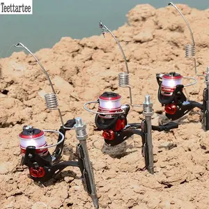 Compact Portable Fishing Rod, Full Metal Design, Ideal for Ice & Raft Fishing, Durable Construction, Perfect for Outdoor Enthusiasts, Fishing Gear, Fishing Tackle