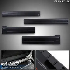 Fit For 99-06 Silverado GMC Sierra Extended Cab Rocker Panels Guard Sill Cover
