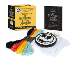 Disney Tim Burton's the Nightmare Before Christmas Cross-Stitch Kit -- Tim Burton - Paperback