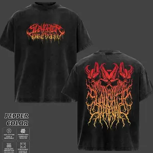 [COLLECTION] Slaughter To Prevail T-Shirt, Alex Terrible Grizzly T-Shirt, Unisex Oversize Heavyweight Cotton Metal Band Tee, Gift for Metal Music Lovers, Gothic Aesthetic Streetwear Top EFO