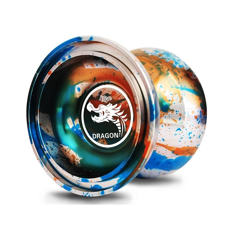 Beginner Long-Lasting Competition Yoyo Ball, Professional Aluminum Alloy Trick Yo-Yo, Advanced Sleep Training Toy for Kids & Adults
