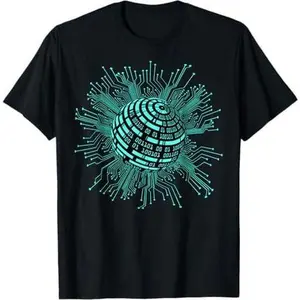 Binary Coding Computer Nerd Geeks Programmer Funny Coding T-Shirt