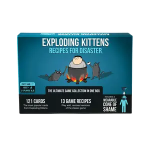 Recipes for Disaster by Exploding Kittens - The Ultimate Exploding Kittens Game with New Ways to Play - Family Friendly - Ages 7+ - 2-5 Players
