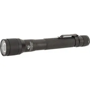 Streamlight Tactical Flashlight - White LED, 225 Lumens, Black Aluminum Body, 2 AA Alkaline Batteries Included, Model 71500