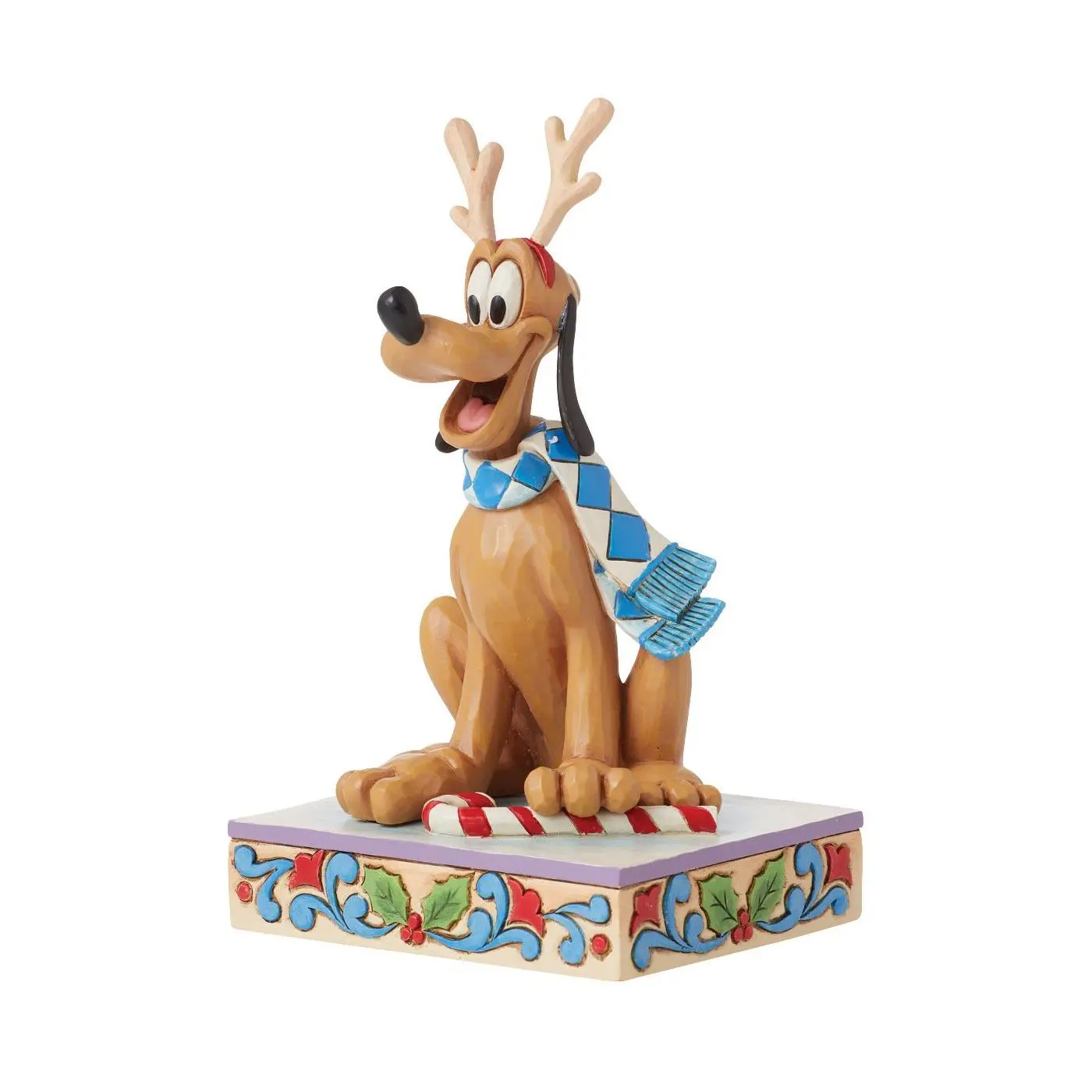 Disney Traditions Pluto Christmas Holiday Figurine