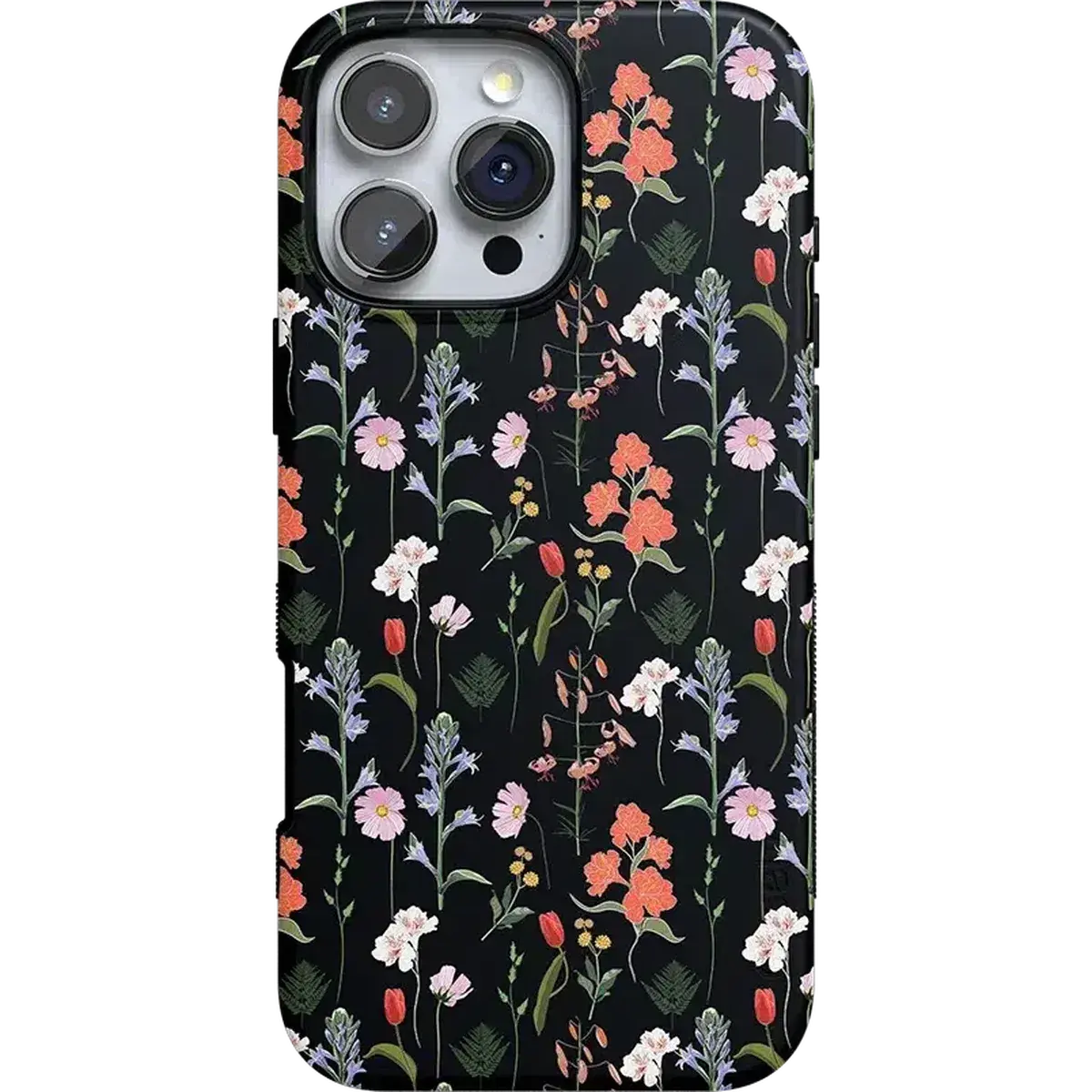 Casely iPhone 16 Pro Case | Secret Garden | Mixed Floral | Bold Protective Design | Compatible with MagSafe