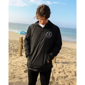 Koloa Looking For Waves Quarter-Zip Water Resistant Windbreaker