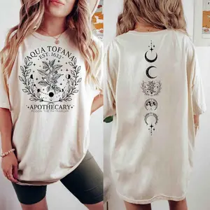 Aqua Tofana Apothecary Shirt Vintage Aqua Tofana T-Shirt Funny Feminist Sweatshirt Poison The Patriarchy Tee Witchy Hoodie Women Gift 246