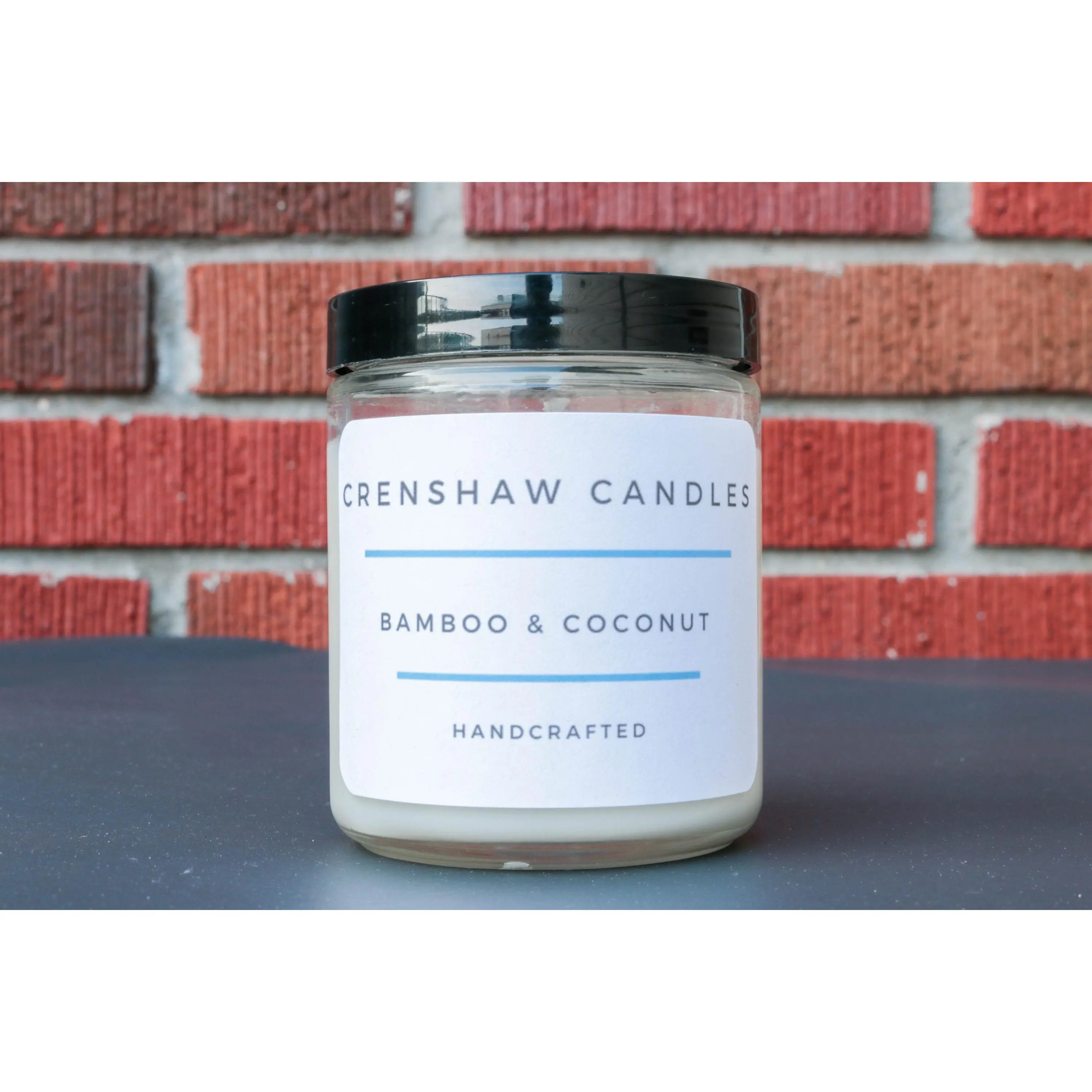 Bamboo & Coconut Soy Candle 8oz jar