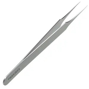 Ingrown Hair Tweezers |   Pointed Tip |   5 Pack |   Precision Stainless Steel |   Extra Sharp and Perfectly Aligned for Ingrown Hair Treatment & Splinter Removal For Men and Women |   By Tweezees