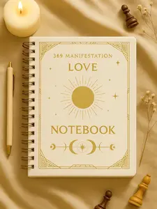 Love 369 Method Journal – Heart-Centered Manifestation Ritual Notebook
