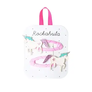 Unicorn Glitter Clips