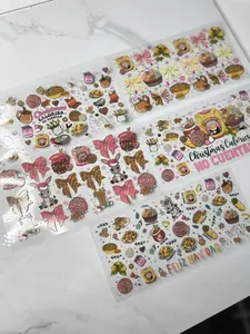 Hispanic Christmas UVDTF 160z Libby Glass Cup Wrap Bundle of 5