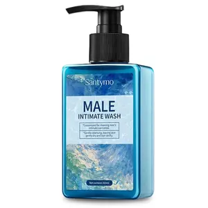 JD CONCEPT Santymo Gentle Men’s Intimate Wash Daily Cleanser - Customized for Cleaning Men's Private Care Areas, Mild Body Wash, Leaving Skin Gently Dry Non-Sticky, 6.76 fl.oz, Lightweight, Sensitive