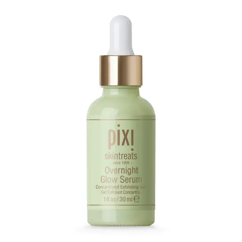 Pixi Overnight Glow Serum - Exfoliating Gel Serum for Even Skin Tone with Cucumber