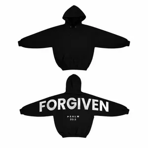 Forgiven Hoodie, Christian Faith Hoodie, Jesus Streetwear, Religious Hoodie Sweatshirt, Faith - Inspired Hoodie, Casual Outfit