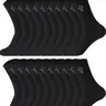 Men's Cross Print Crew Socks, Casual Comfy Breathable Mid-calf Socks for Daily Wear, Men's Socks for All Seasons, Sports Athletic Socks