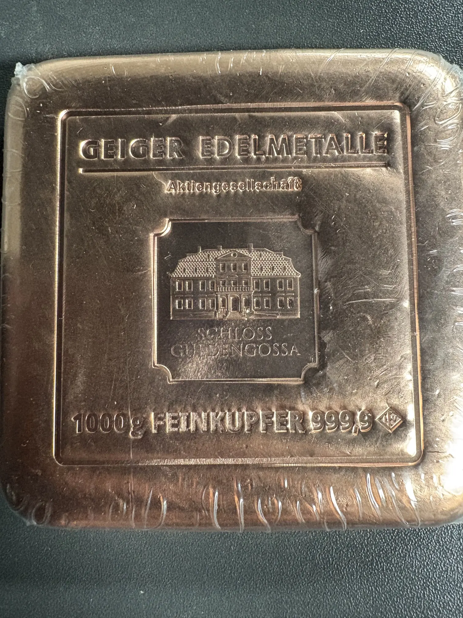 GEIGER COPPER 1 KILO SEALED