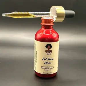 HerSol Beauty Sol Hair Elixir Haircare Blend Oil