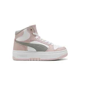 PUMA Womens Rebound Femme Mid High  Sneakers Shoes Casual - White