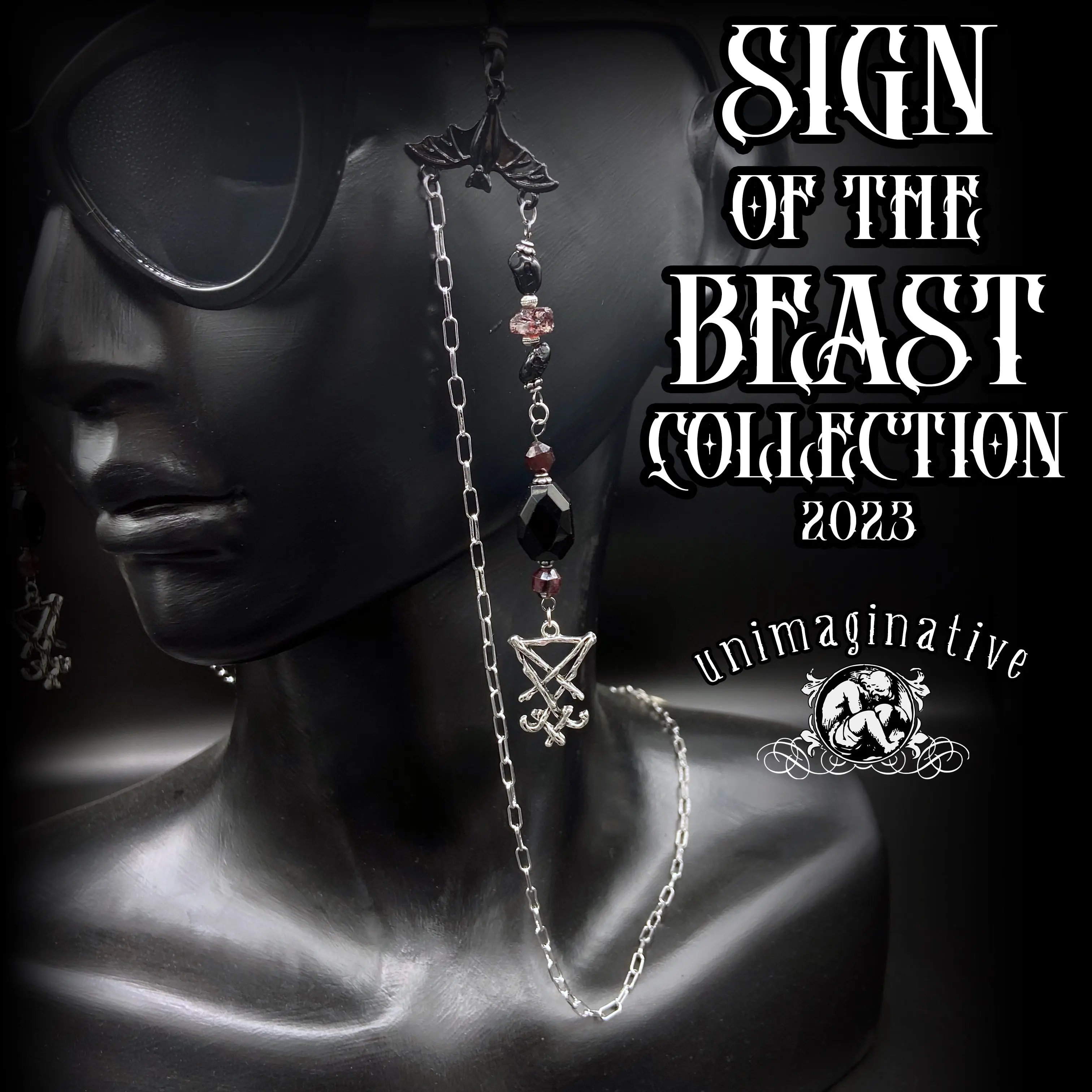 Devil Bats eyeglass chain