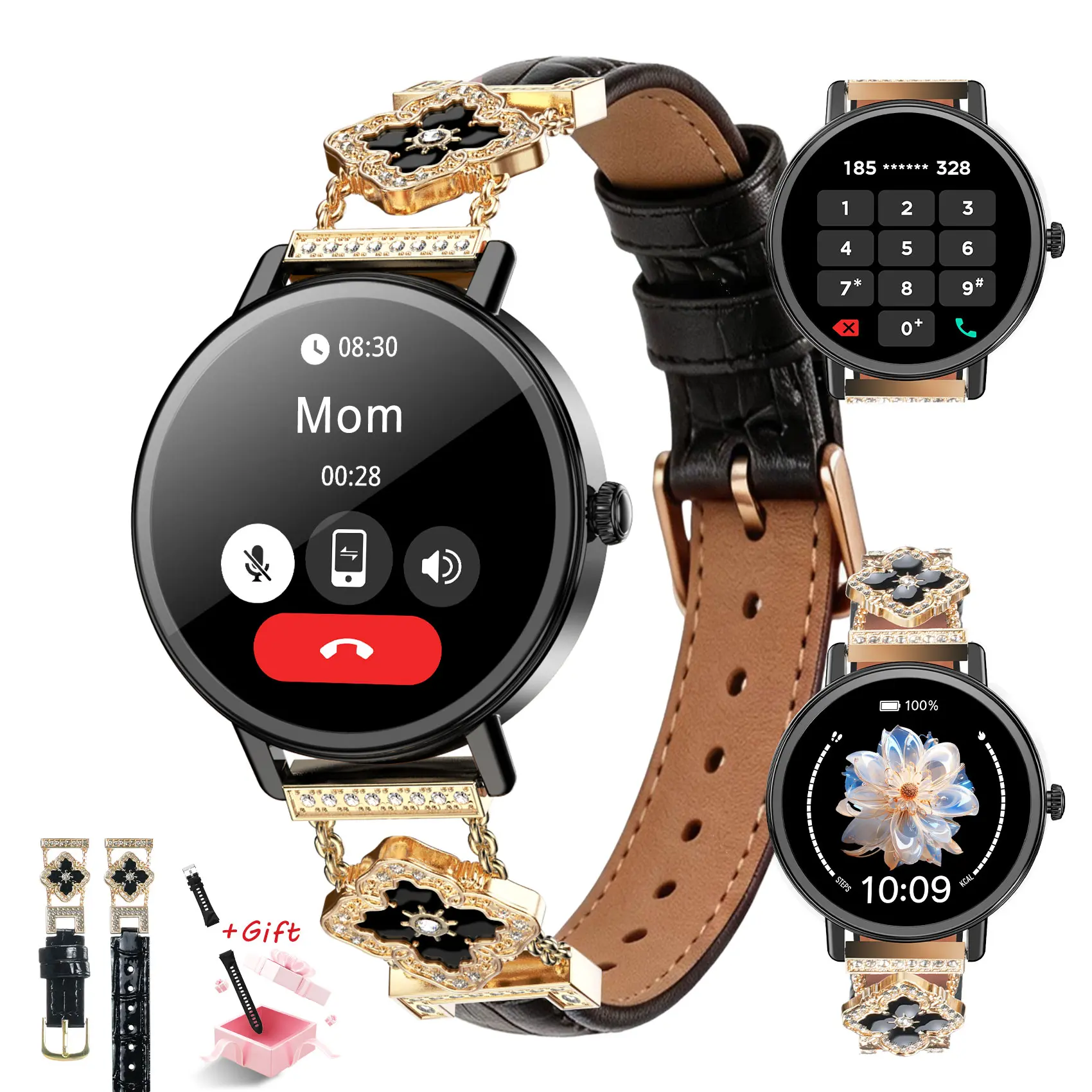 Multifunctional Smart Watch for Men & Women with HD Touchscreen, Daily Activity Tracker, Step Counter, Notification,Sports Watch