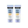 Neutrogena Ultra Sheer Dry-Touch Sunscreen Lotion Max 100+ Duo |  Broad Spectrum SPF 100 UVA/UVB Protection, Lightweight, Non-Greasy Sunscreen, Oxybenzone-Free, Antioxidant, Travel Size, 3 fl oz