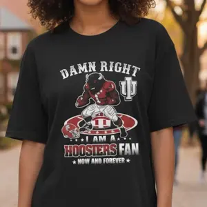 I Am Hoosiers Fan Shirt, Indiana Hoosiers Big 10 Champions Shirt, Big Ten Champs Shirt, Big 10 Champions Shirt, IU Shirts, Indiana Champions