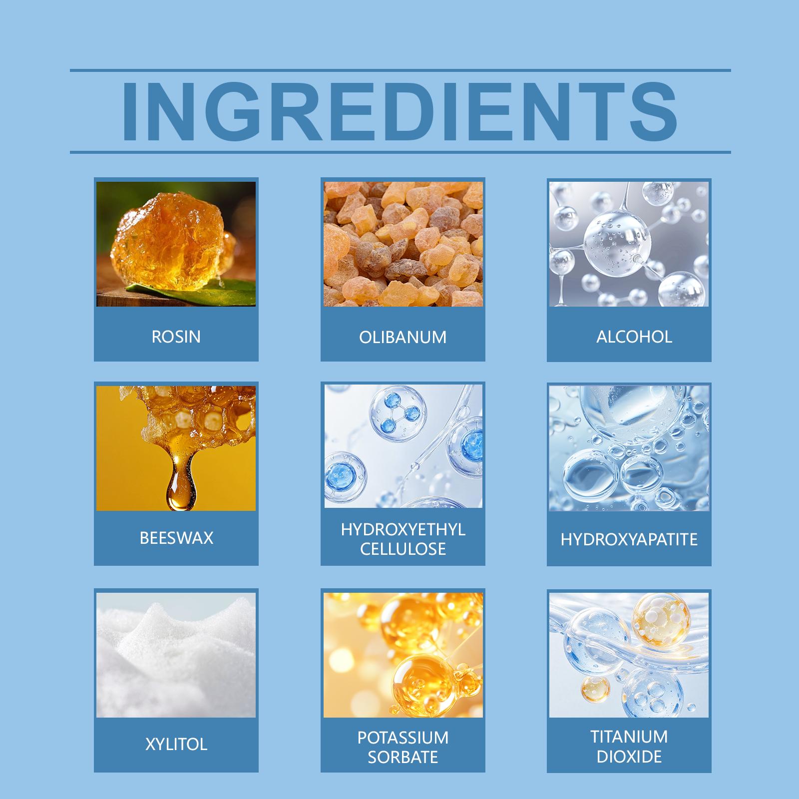 Dental Care Coating, Daily Oral Care, Cleans Teeth, Natural Bright Shine & Beautiful Teeth