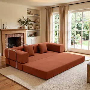 Living room sofa, L-shaped comfortable sofa, modern modular combination sofa set, compressed sofa design, cloud-like comfort experience, flexible modular design, 5-in-1 DIY combination module sofa, no assembly required, suitable for living rooms, bedrooms