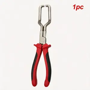 Bent-Nose Pliers, Special Car Repair Tool for Gasoline Pipe Joint Fittings, Fuel Line Clamp & Petrol Filter Hose Release Disconnect