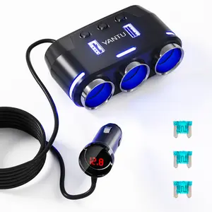 YANTU Car charger Car Accessories for iPhone, USB C Car Charger Adapter