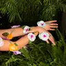 Flower Arm Wraps Costume Accessory