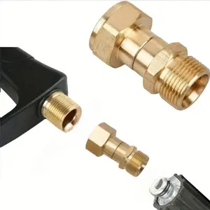M22 14mm High Pressure Cleaning Machine Rotating Joint Connector, Hose Adapter Fittings, High Pressure Cleaning Machine Accessories
