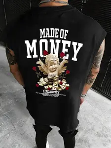 Men's Casual Sleeveless Vest, Perfect for Various Occasions, Travel & Home Wear, Comfortable Fabric, Geometric Pattern, Fitted Style