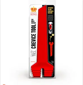 Krevice King Car Vacuum Crevice Tool for Hard-to-Reach Interior Spaces | Cleans Seat Gaps, Cup Holders & Consoles