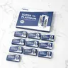 Men's Razor Shaving Blade, 100pcs Double Sided Razor Blade, Manual Razor for Men, Professional Barber Tool Shave Hair Removal Razor, Razorblades