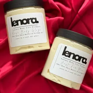 Lenora & Co Body Glaze - Moisturizing Shea Butter Infused with Perfume Oil for Dry and Sensitive Skin