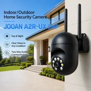 JOOAN A2R-UX 360° Smart WiFi Indoor Security Camera 3MP HD with Motion Alerts Night Vision Two-Way Audio Monitor Your Home Anytime Remote outdoorfun