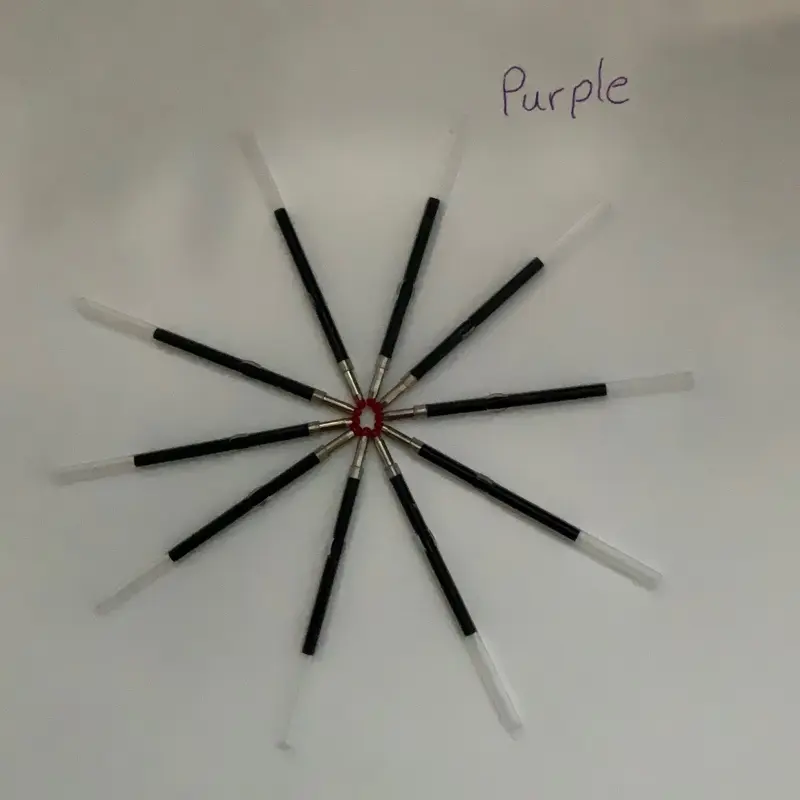 Beadable Pen Purple Refills
