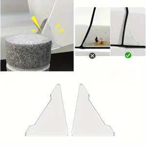 8pcs Universal Car Door Corner Anti-collision Sticker Car Car Door Anti-scratch Scratching Sticker Protective Cover Open Door Protection Strip Vinyl Decals