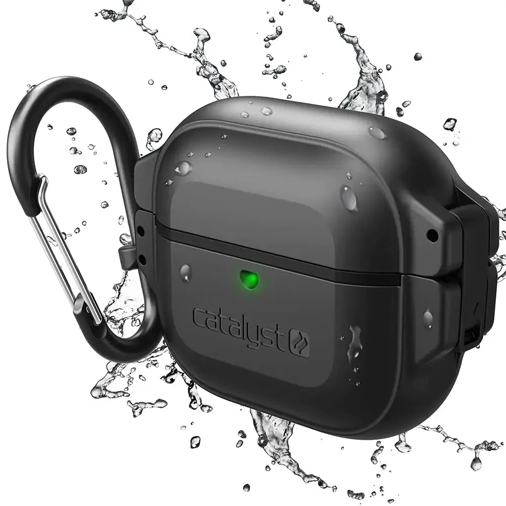 Catalyst Airpods 3rd Generation Case 330ft Waterproof Total Protection Case for Airpods 3 Shockproof Case for Airpods 3rd Generation Durable Protective Case for Airpods 3 with Carabiner