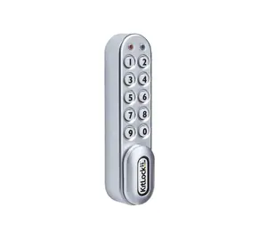 Codelocks KL1000 Classic+ Silver Grey Electronic Security Vertical Locker KitLock, Ideal for Tools & Hardware Applications
