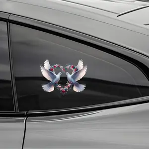 Bird Creative Stickers for Cars Suv Trucks Electric Vehicles Walls Glass Windows Computers Toilets Luggage Refrigerators Scratch Cover