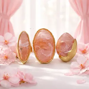 The Soft Marbling Collection- Statement Rings