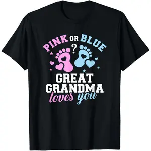 Gender reveal great grandma T-Shirt