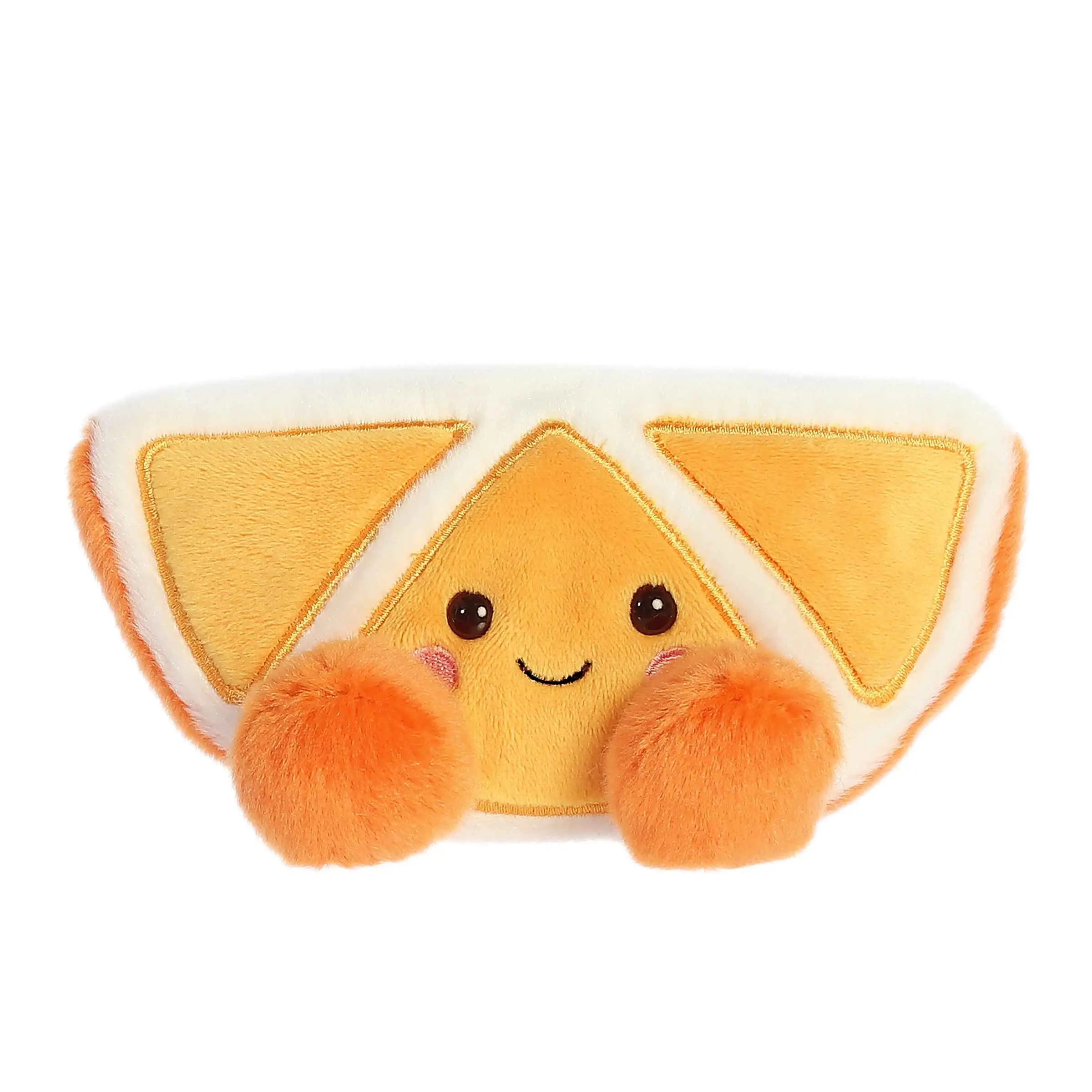 Palm Pals Adorable Tucker Mandarin 5 inch Orange Mini Soft Plush Collectable Stuffed Animal